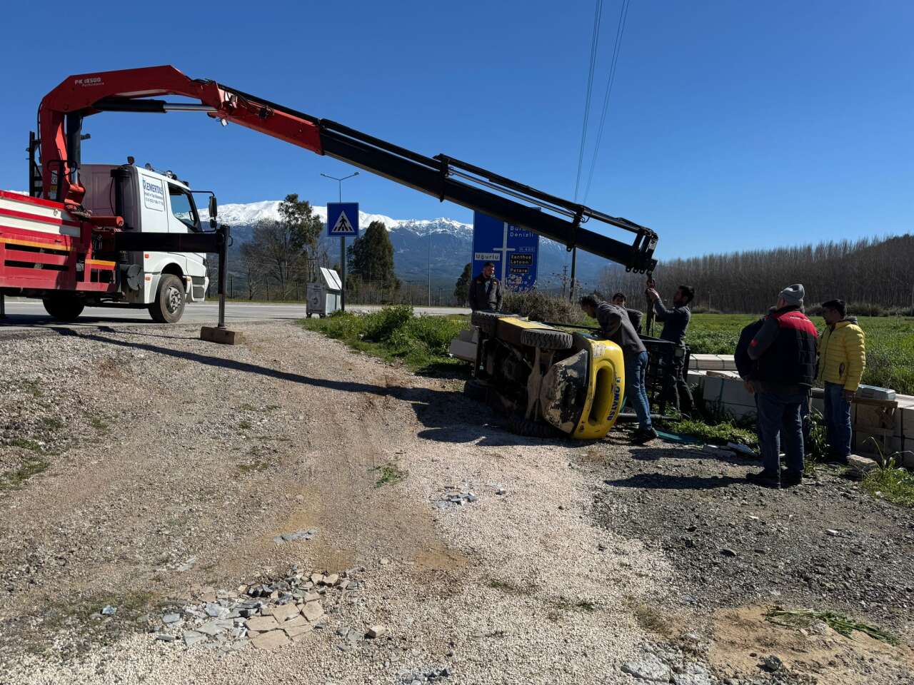 Muğla'da Forklift Kazası: Ağır Yaralanan İşçi Hayatını Kaybetti 2